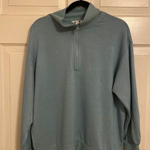 Three Dots 1/4 zip pullover